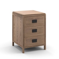 Тумба С 3 ящиками Ling единый размер каштановый AM.PM  фото, kupilegko.ru